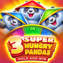 3 Super Hungry Pandas